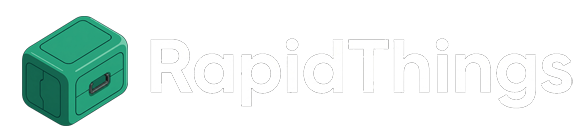 RapidThings.app - Private smart storage and inventory launch visual